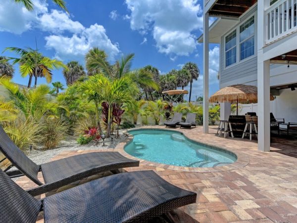 Holmes Beach Vacation Home with Private Pool and Spa