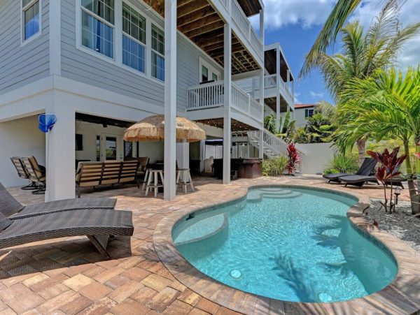 Holmes Beach Vacation Home with Private Pool and Spa
