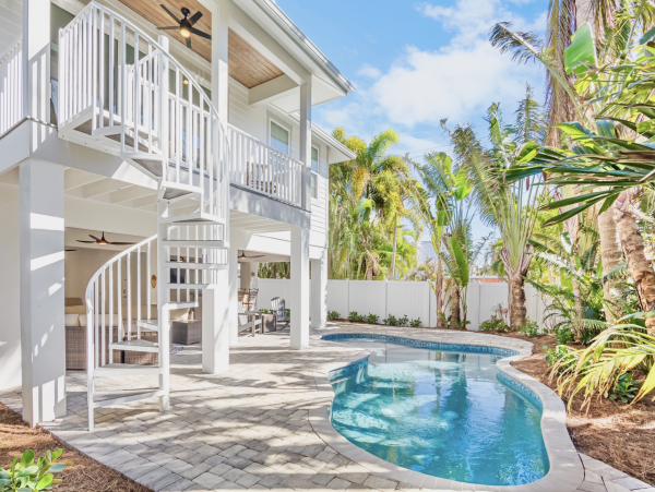 Anna Maria Island Luxury Vacation Rental  4-Bedroom Beach House with Pool & Rooftop Deck