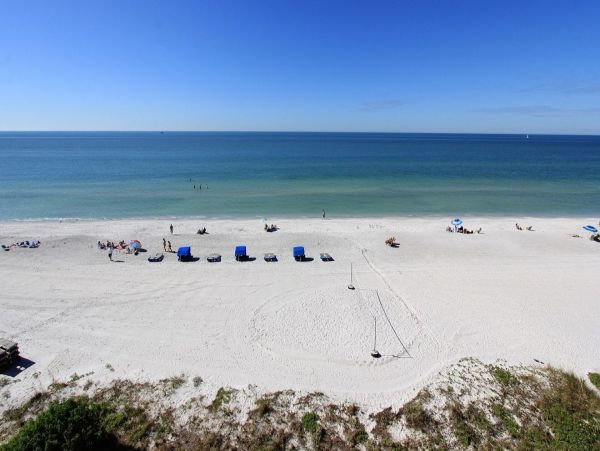 Indian Shores Gulf Front Beach Front Condo - 3 Bedrooms