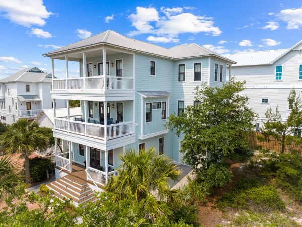 Spacious Seagrove Beach Home with Gulf Views & Community Pool Access