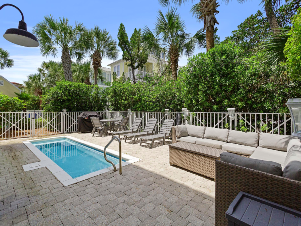Three-Story Luxury Escape with a Pool in Miramar Beach