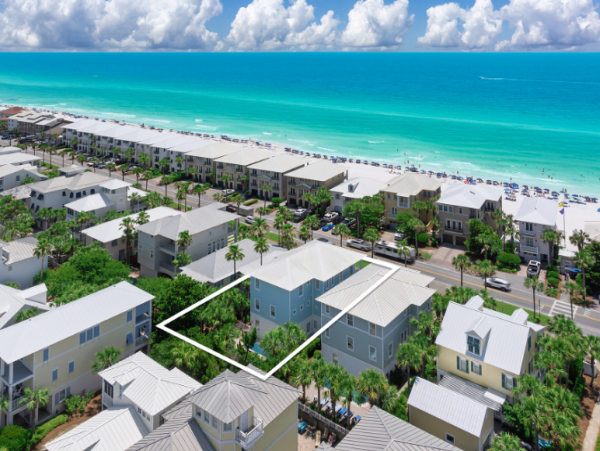 Three-Story Luxury Escape with a Pool in Miramar Beach