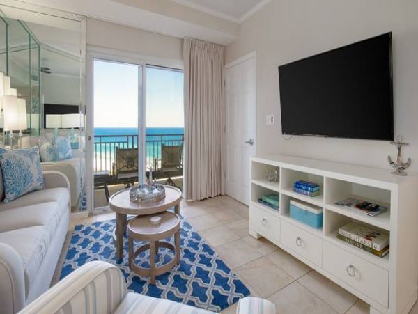 Ocean View Vacation Beach Condo in Miramar Beach 6 Guests