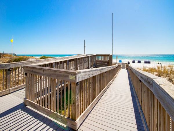 Ocean View Vacation Beach Condo in Miramar Beach 6 Guests