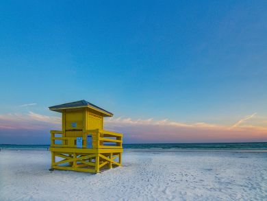 Siesta Key Vacation Condo on Beach Two Bedrooms