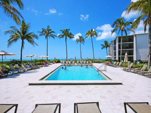 Beachfront Sanibel Rental with Gulf Views & Heated Pool