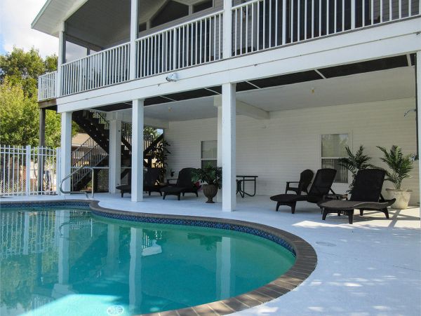 Fort Myers 3 Bedroom Vacation Rental Pool Home Walk To Beach