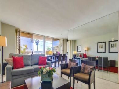 Wow- Posh  and Views at this La Jolla Rental- 2 Bedrooms