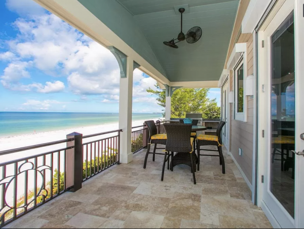 Anna Maria Island 5 Bedroom Gulf Front Property Sleeps 10
