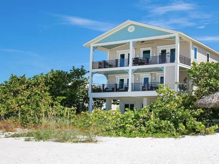 Anna Maria Island 5 Bedroom Gulf Front Property Sleeps 10