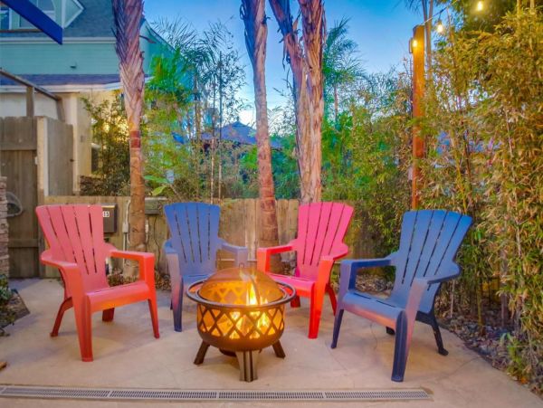 San Diego Two Bedroom Home with Patio & Firepit