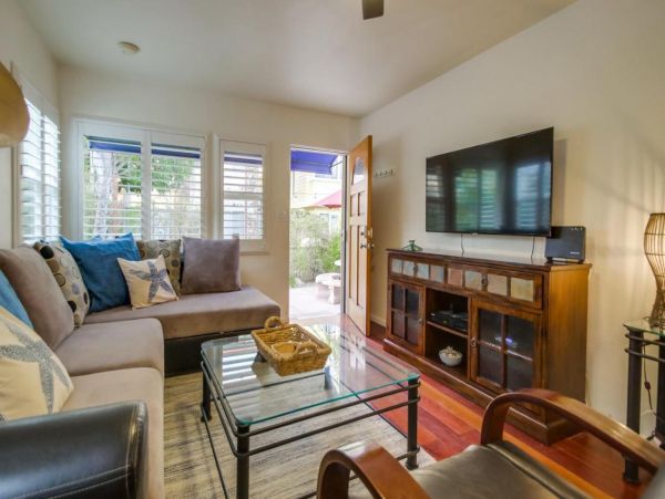 San Diego Two Bedroom Home with Patio & Firepit