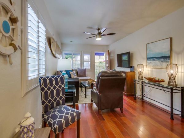 San Diego Two Bedroom Home with Patio & Firepit
