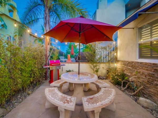 San Diego Two Bedroom Home with Patio & Firepit