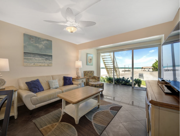 Siesta Key Beachfront Walk Out Condo