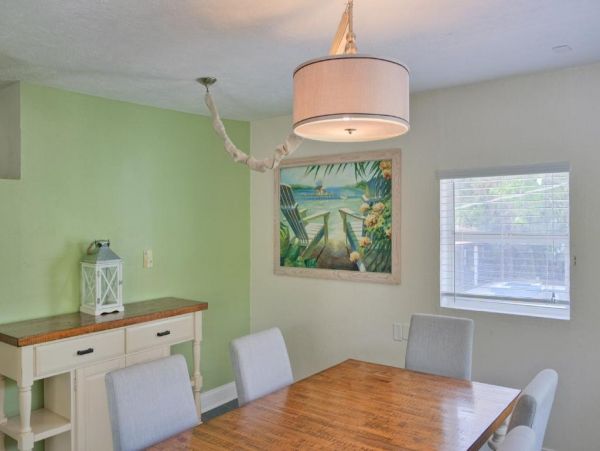 This Five Bedroom Vacation Home on Anna Maria Sleeps 14 guests.