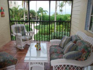 Boca Grande Rental with  Gulf & Garden View