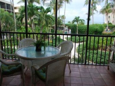 Boca Grande Rental with  Gulf & Garden View