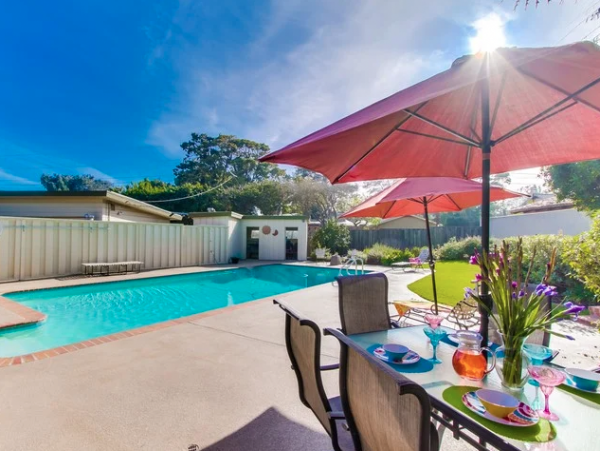 Mission Beach Great 4 Bedroom Vacation Pool Home Sleeps 10