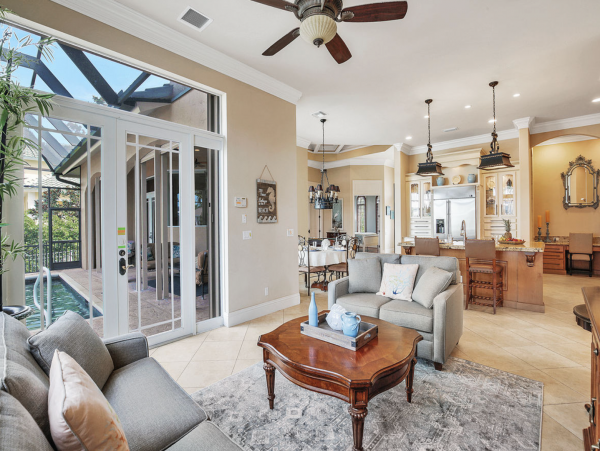 Luxury Five Bedroom Rental with Private Pool and Boat Dock
