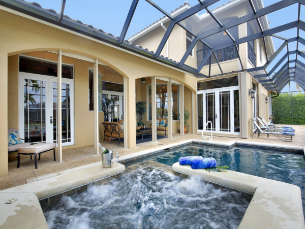 Luxury Five Bedroom Rental with Private Pool and Boat Dock