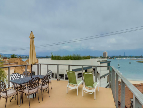 Mission Beach Vacation Rental 3 Bedrooms Bay Views Sleeps 8