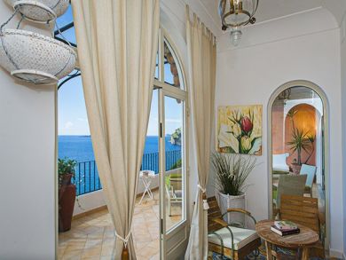 French Doors from Living Room to the Terrace