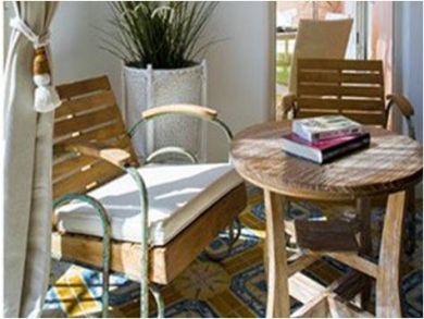 Reading Area on Terrace