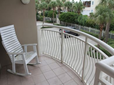 Rocking Chair on Balcony Rocking Chair on Balcony