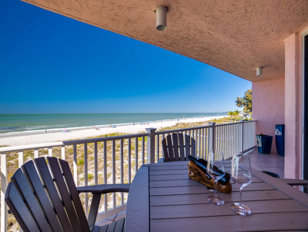 Bradenton Beach Vacation Rental | Gulf Front 2-Bedroom Beachfront Condo