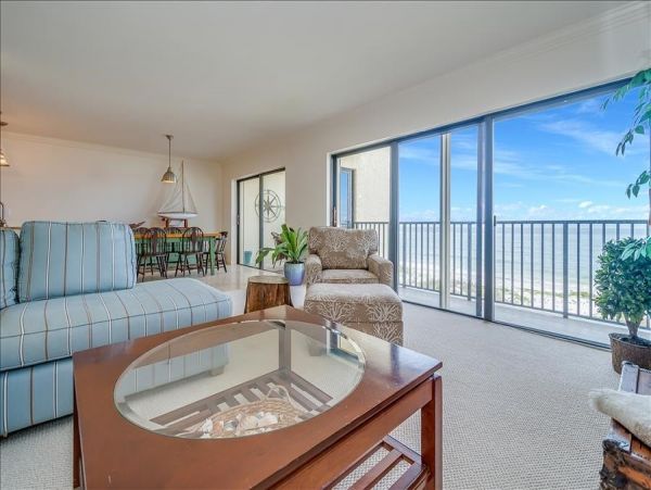 Boca Grande Gulf Front Rental Condo on the Beach Luxury