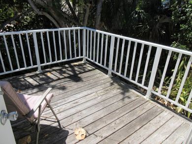 Deck with Chair