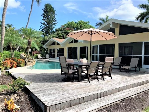 One of Sanibel Island Best Rentals Gulf Front Pool Sleeps 6