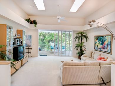 open living room with t.v.