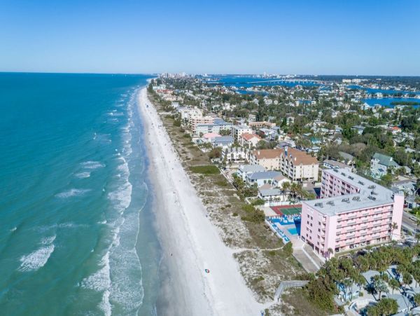 Indian Rocks Three Bedroom Beach Condo View Of Gulf