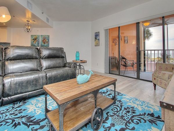 Indian Rocks Three Bedroom Beach Condo View Of Gulf