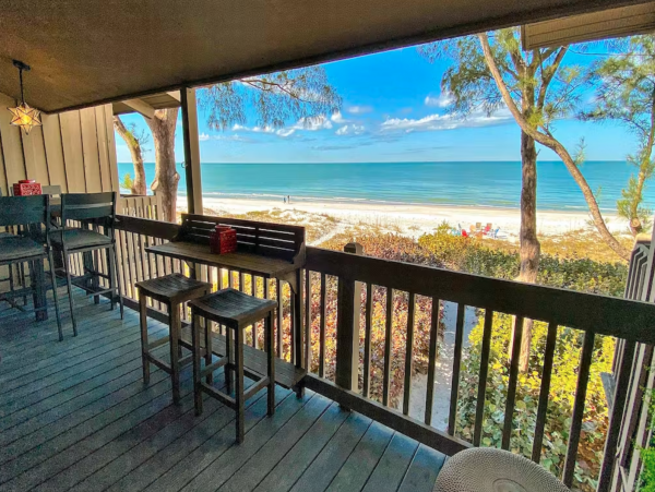 Indian Shores Vacation Rental Located on Beach