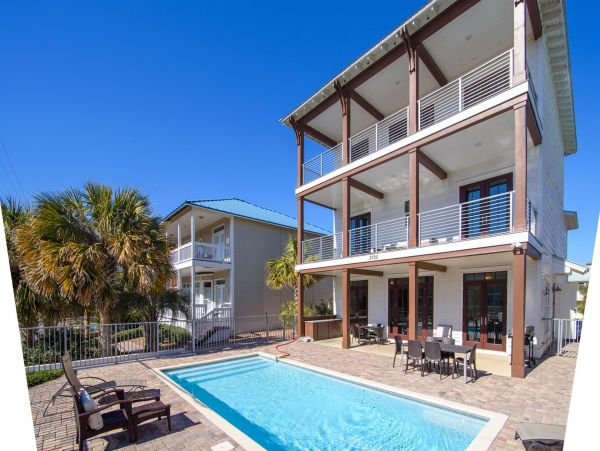 Miramar Beach Seven Bedroom Luxury Beach Vacation Rental