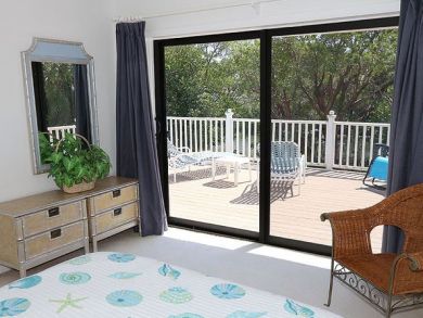 Queen Bedroom Open to Deck
