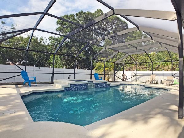 Sarasota Three Bedroom Vacation Rental Pool Home Sleeps 6