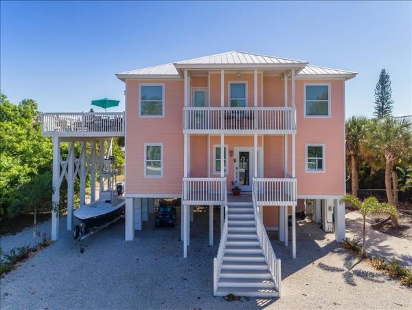 Boca Grande Luxury Four Bedroom Rental Walk To Beach