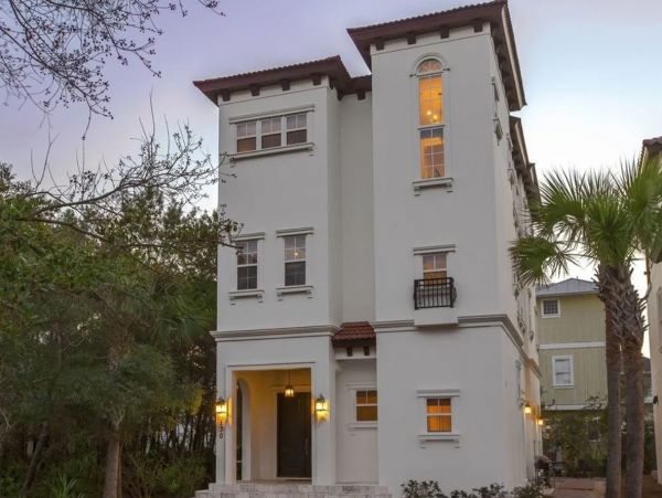 Seagrove Beach Four Bedroom Luxury Vacation Home Sleeps 12