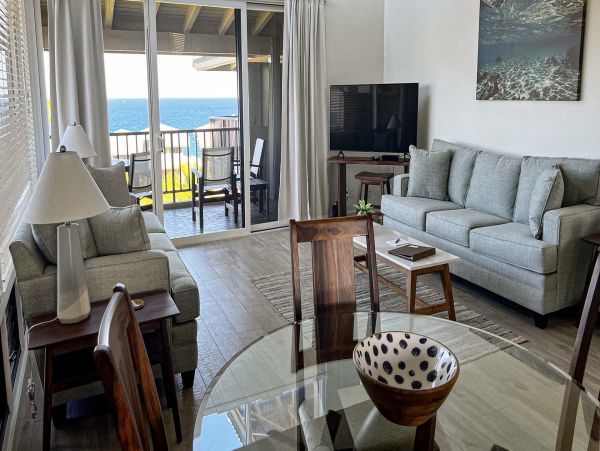 Charming Condo with Partial Ocean Views Sleeps 4