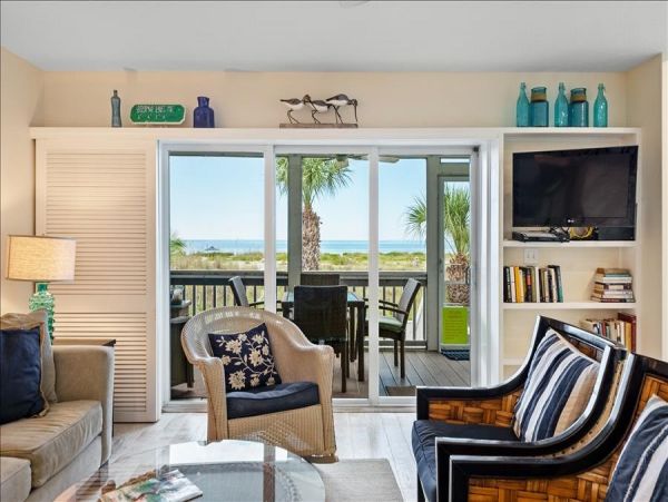 Luxury Boca Grande Beachfront End Unit Townhome Gulf Views