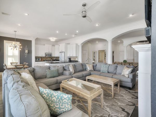 Destin Luxury 8 Bedroom Vacation Pool Home On Beach