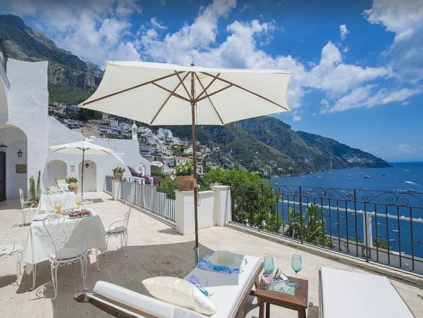 Positanos Most Sought After Villa Rental with Five Bedrooms
