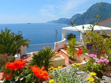 Luxury Positano Five Bedroom Villa For Rent