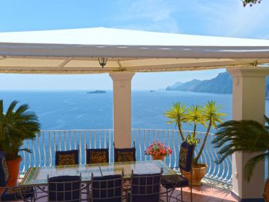 Luxury Positano Five Bedroom Villa For Rent