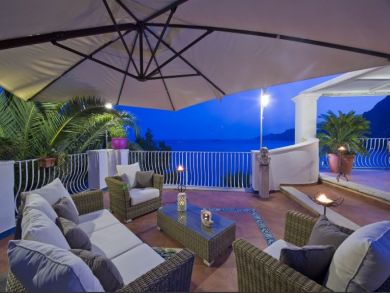 Luxury Positano Five Bedroom Villa For Rent